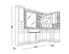 Scheme Сomposition Eurodesign Bagno Luxury COMPOSIZIONE 5 Classical / Historical 
