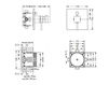 Scheme Thermostatic mixer Joerger Acubo 626.40.375 +649.40.355 Contemporary / Modern