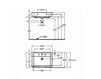 Scheme Countertop wash basin Keramag Renova Nr. 1 225165 Contemporary / Modern