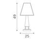 Scheme Table lamp notte Cremasco Illuminazione snc 24 Hours 3002/1 Contemporary / Modern