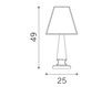 Scheme Table lamp notte 3002/1 2 Gray Scheme Table lamp notte Cremasco Illuminazione snc 24 Hours 3002/1 2 Contemporary / Modern