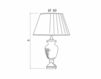 Scheme Table lamp Laudarte Leone Aliotti ABV 0904 Classical / Historical 