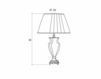 Scheme Table lamp Laudarte Leone Aliotti ABV 1030 2 Classical / Historical 
