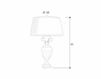 Scheme Table lamp Laudarte Leone Aliotti 1661 Classical / Historical 