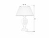 Scheme Table lamp Laudarte Leone Aliotti ABV 1644 Classical / Historical 