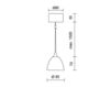 Scheme Light Bruck Pendelleuchten 100177mcgy Contemporary / Modern