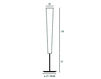Scheme Floor lamp FLUTE Millelumen Casablanca FL01-S192A 2 Contemporary / Modern