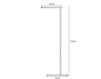 Scheme Floor lamp Lightyears (Fritzhansen) Lightyears Collection 51004005 Contemporary / Modern