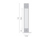 Scheme Light Topa Grupo B.Lux Urban TOPA 320 1 HI painted Contemporary / Modern