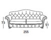 Scheme Sofa Unique Supremacy RAPHAEL DIVANO 4P Classical / Historical 