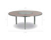 Scheme Dining table O-ZON Royal Botania 2014 OZN 185 GSCLU Contemporary / Modern