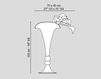 Scheme Vase Capri VGnewtrend Home Decor 1141490.95 Contemporary / Modern