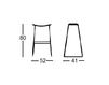 Scheme Bar stool Tic Capdell 2010 530T Contemporary / Modern