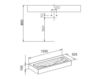 Scheme Countertop wash basin Keuco Edition 300 30370 310000 Contemporary / Modern