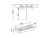 Scheme Countertop wash basin Keuco Edition 300 30371 310002 Contemporary / Modern