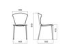 Scheme Chair Infiniti Design Indoor GLOSSY Contemporary / Modern