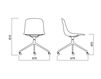 Scheme Chair PURE LOOP SWIVEL WITH CASTORS white Scheme Chair Infiniti Design Indoor PURE LOOP SWIVEL WITH CASTORS Contemporary / Modern