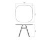 Scheme Dining table Infiniti Design Indoor EMMA TABLE 1 Contemporary / Modern