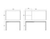 Scheme Dining table POINTBREAK 1 white Scheme Dining table Infiniti Design Indoor POINTBREAK 1 Contemporary / Modern