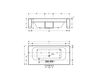 Scheme Bath tub ALFA FUSION Hidrobox 2015 110000043 Minimalism / High-Tech