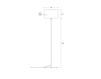 Scheme Floor lamp ABA-NUIT Dark 2015 1041-121-001-00 Contemporary / Modern