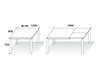 Scheme Dining table Diamante 12 Mobil Gam Living Horizon X.974 Contemporary / Modern