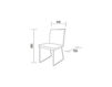 Scheme Chair GILDA Dall’Agnese Spa Complementi CSE01548 Contemporary / Modern