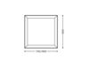 Scheme Mirror RIVER Gentry Home 2015 3103 Contemporary / Modern