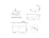 Scheme Countertop wash basin JP MG 12 Lavabi WBS001.01 Contemporary / Modern