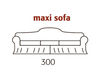 Scheme Sofa Asnaghi Classic King Divano maxi Classical / Historical 