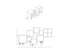 Scheme Modular system Model C white Scheme Modular system B.D (Barcelona Design) STORAGE AND SHELVING Model C Loft / Fusion / Vintage / Retro
