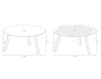 Scheme Dining table DISCUS DSC 160 14 white Scheme Dining table DISCUS Royal Botania 2015 DSC 160 14 Contemporary / Modern