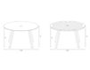 Scheme Dining table DISCUS Royal Botania 2015 DSC 130  3 Contemporary / Modern