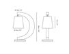 Scheme Table lamp MOON Home switch Home 2015 SM05MOO Contemporary / Modern