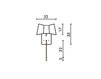 Scheme Bracket Designheure COUTURE A33pctledbn Contemporary / Modern